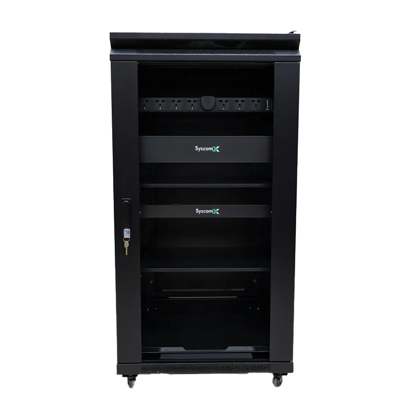 22U FLAT SYSCOMX-RACK-22U 600X800 - الصورة 1