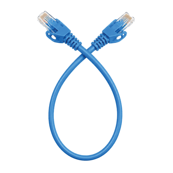 SyscomX CAT6 UTP Patch Cord 0.3 Metter – Blue