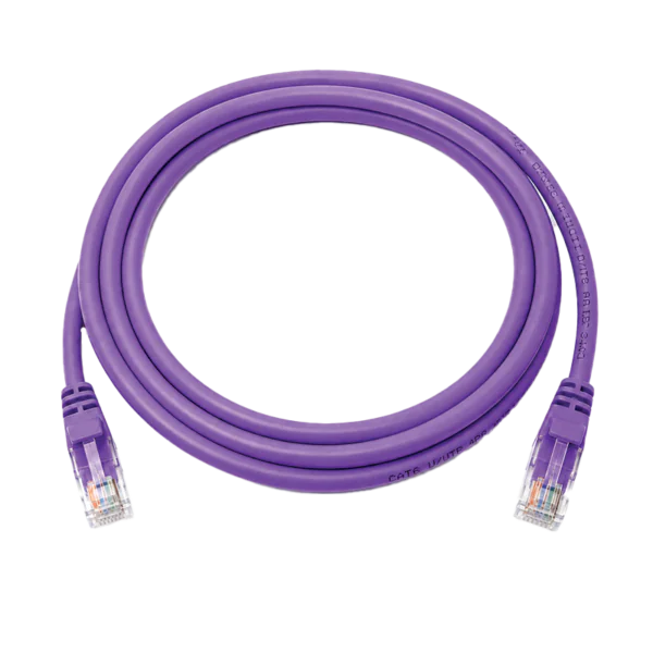 SyscomX CAT6 UTP Network Patch Cord 1 Meter – Purple Color