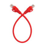 SyscomX CAT6 UTP Patch Cord 0.3 Metter– Red
