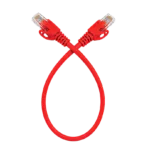 SyscomX CAT6 UTP Patch Cord 0.3 Metter– Red