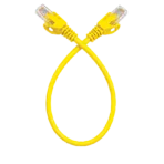 SyscomX CAT6 UTP Patch Cord 0.3 Metter – Yellow
