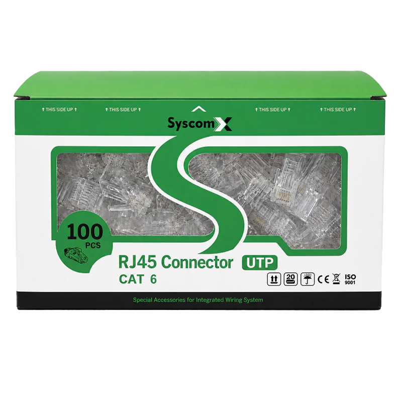 SyscomX RJ45 Connector CAT6 UTP - Image 2