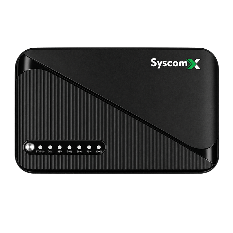mini dc 20000mah syscomX 6 MINI DC UPS SX-UPS 20000 - الصورة 1