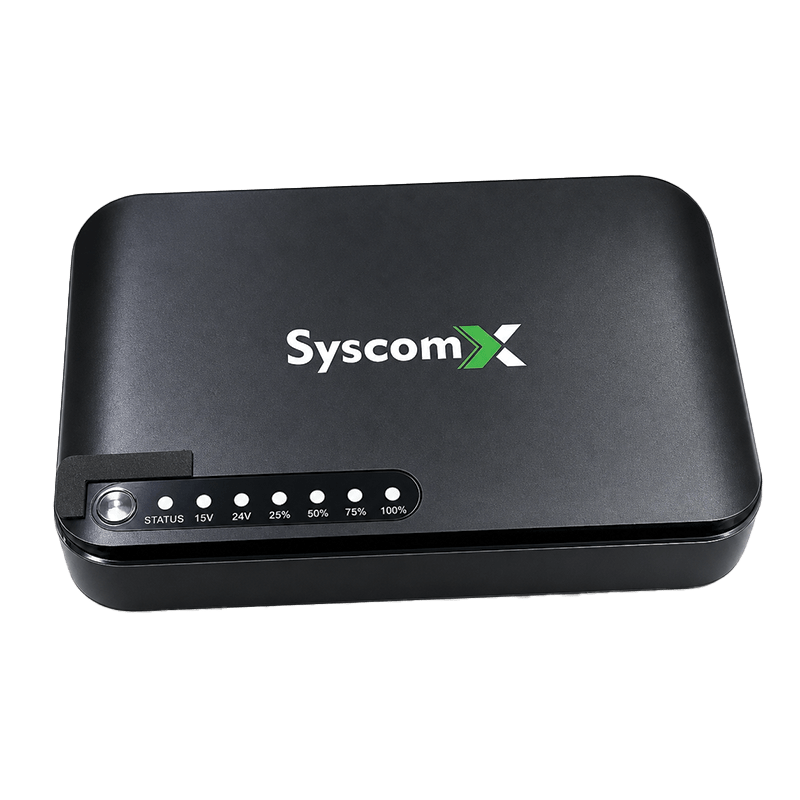 mini dc 8800mah syscomX 2 MINI DC UPS SX-UPS 8800 - الصورة 1